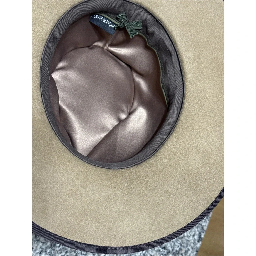 Olive & Pique Western Cowgirl/ Cowboy 100% Wool Felt Hat Designed In USA
